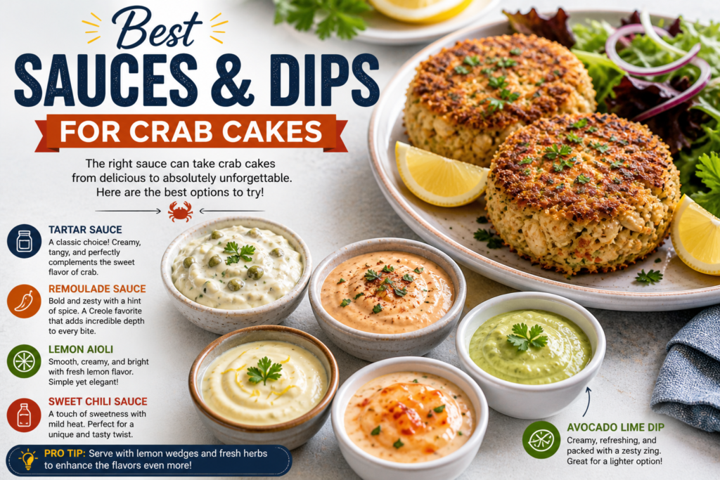 Best Sauces and Dips for Crab Cakes Best Sauces and Dips for Crab Cakes