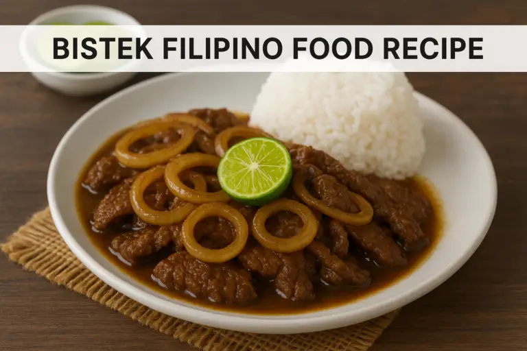 Bistek Filipino Food Recipe