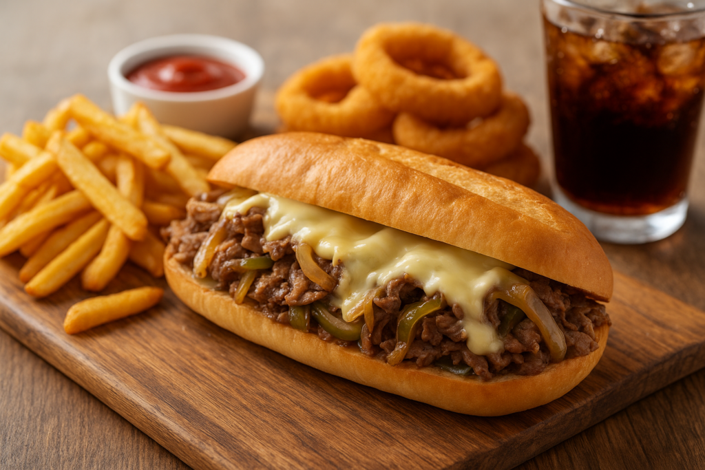 What Goes with Philly Cheesesteak