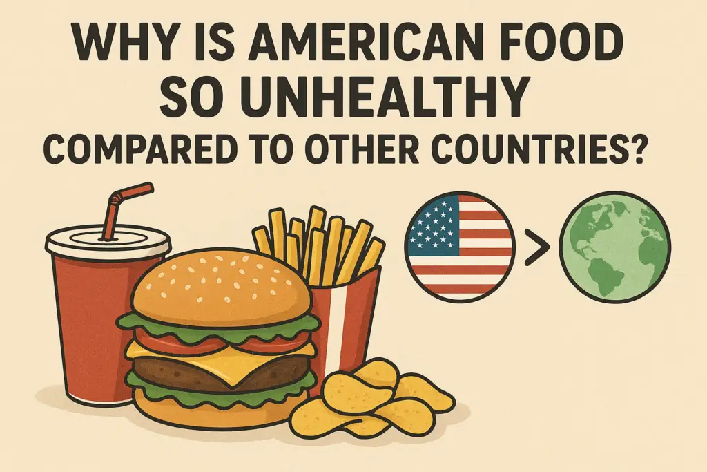 Why is American Food So Unhealthy Compared to Other Countries