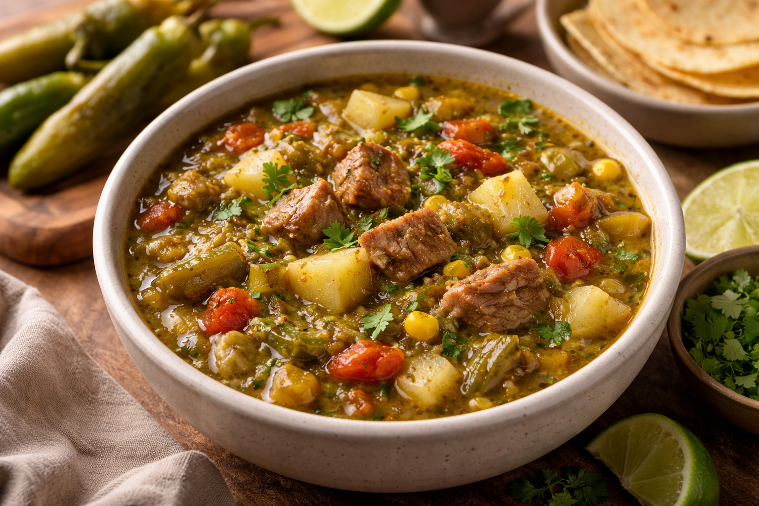 New Mexico Green Chile Stew New Mexico Green Chile Stew